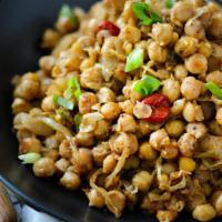 Channa Serving - Plain · Channa the Hindi name for chickpea is a very popular dish. This is an easy, quick dish to ma...