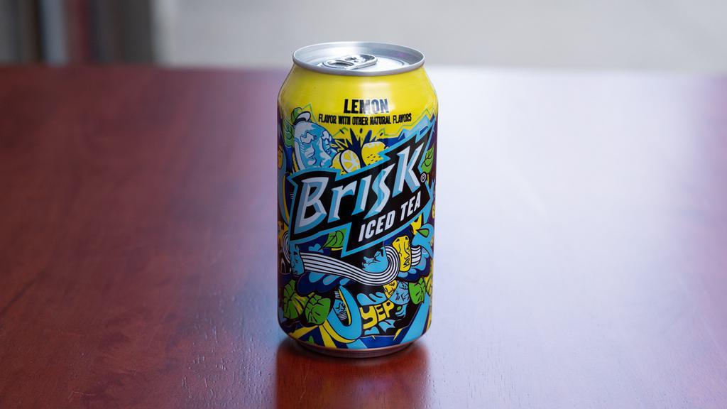 Brisk Iced Tea · One can