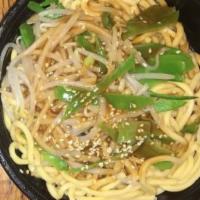 Crystal Noodles · With sliced chicken in sesame sauce (no combo).