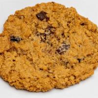 Oatmeal Chocolate Chunk Cookie · Vegan, gluten-free. A sweet and savory snack for the healthier you! Ingredients: Certified G...