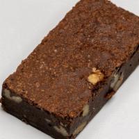 Walnut Brownie · Semi-sweet chocolate cocoa powder sweet white rice flour whole grain brown rice organic cane...