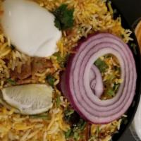 Gongura Chicken Biryani (Boneless) · 