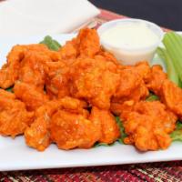 Nappers Famous Buffalo Bits · Boneless Wings/ Blue Cheese/ Celery