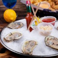 Steamed Oysters · Choice of juicy Cajun, garlic butter, lemon, aloha special.