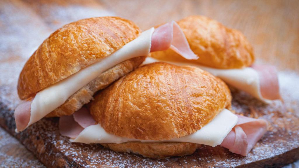 Mini Croissant & Ham And Cheese · 