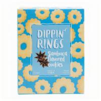 Dippin' Rings - Italian Sambuca Flavored Cookies 5.29 Oz · Italian grandmother’s family recipe reimagined for the modern palette. This cookie is a grea...
