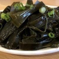 Lu Hai Dai · Braised seaweed.