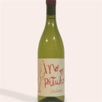Echeverria No Es Pituko Chardonnay · The appearance of this natural wine is pale yellow and is slightly cloudy, due its lack of p...