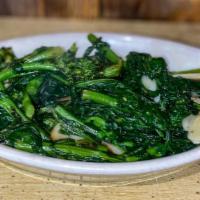 Vegan Sautéed Broccoli Rabe With Garlic · 