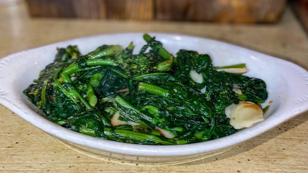 Sautéed Broccoli Rabe · Make it steamed upon request.