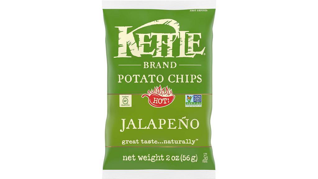 Kettle Brand Potato Chips, Jalapeno · 2 oz