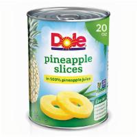 Dole, Pineapple Slices In Juice · 20 Oz