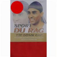 White Sport Du Rag Down Cap · 1 Piece