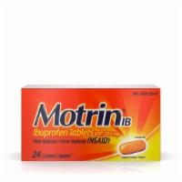 Motrin Ib, Ibuprofen Tablets For Pain & Fever Relief · 24 Ct