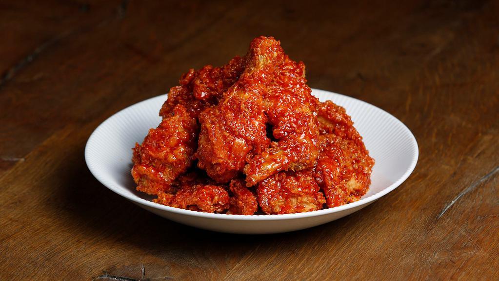 Wings Of Fire Wings · BB Wing based wing with our Wings of Fire Sauce on top. Folks say, 