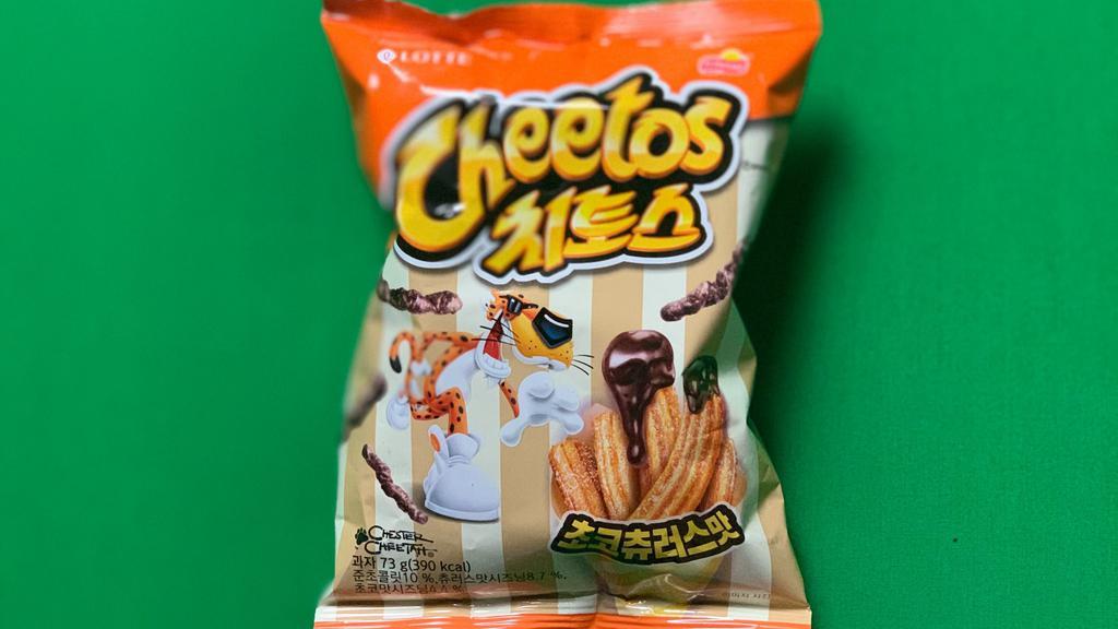 Cheetos Chocolate Churro · Origin: Korea