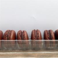Box Of 6 Chocolate'S Macarons · Box of 6 macarons. A small round cake with a meringue-like consistency, made with egg whites...
