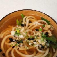 Udon / Soba · Asian Style Noodles With Vegetables

Add Chicken or Beef or Pork or Shrimp
$ 1.00 Extra