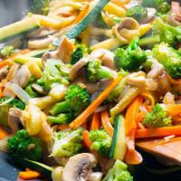 Stir Fry · Add one of following items are $ 1.00 Extra
Chicken, Beef, Pork, Shrimp