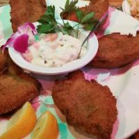 Fried Shrimp · Served with salad garlic bread and your choice of rice and beans french fries baked potato o...