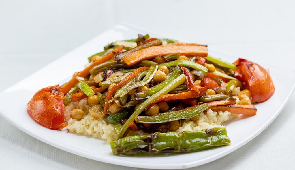 Couscous With Sauteed Vegetables · Vegetarian.