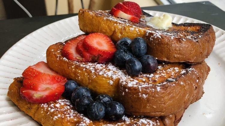 French Toast · Add Meat, Fruit and Egg style for an additional charge.