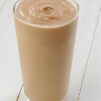 Pb Cup Protein Shake · Peanut butter, chocolate protein, banana, milk. Power up