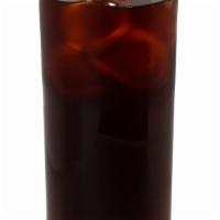 Cold Brew · Specialty coffee grounds steeped, not brewed, in water for a bold flavor