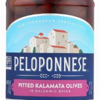 Peloponnese Pitted Olives (11 Oz) · All natural. Grown on family farms in Greece. These authentic Pitted Kalamata Olives are tre...