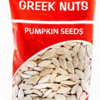 Pumpkin Seeds · Raw, in-shell premium pumpkin seeds imported from Greece.