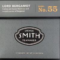 Smith Tea Lord Bergamot · Box of 15 sachets. Blend No. 55 includes Ceylon and Assam Black Teas and natural essence of ...