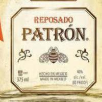 Patron Reposado, 375Ml Tequila (40.0% Abv) · 