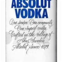 Absolut, 750Ml Vodka (40.0% Abv) · 