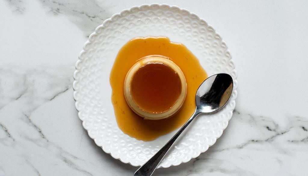 Flan · Traditional Spanish caramelized egg custard inspired by José Andrés' mother's recipe