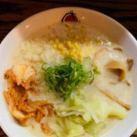 Vegetable Miso Special · Spicy level 1. Original soy milk with miso broth, cabbage, bean spouts, onion ,scallion, kim...