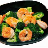 Jumbo Shrimp With Broccoli · 