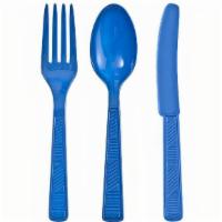 48 Count - Heavy Cutlery Blue Combo · SKU-PD82251
Designed for all occasions, banquets, dinners, parties, upscale catering and hom...