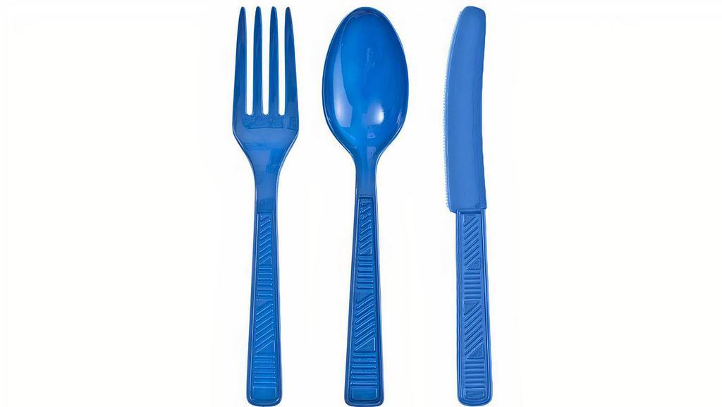 48 Count - Heavy Cutlery Blue Combo · SKU-PD82251
Designed for all occasions, banquets, dinners, parties, upscale catering and home
Material: Blue Plastic
48 Cutlery Combo
16 Forks, 16 Knives, 16 Spoons
Plastic Cutlery
Disposable Products