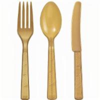 48 Count - Heavy Gold Combo Cutlery · SKU-PD82951
Designed for all occasions, banquets, dinners, parties, upscale catering and hom...