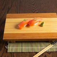Smoked Salmon · Smoked salmon is a preparation of salmon, typically a fillet that has been cured cold smoked.