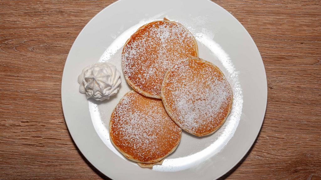 Original Pancake · Sugar powder and syrup.