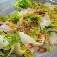 Caesar Salad · Fresh romaine lettuce, tossed with Parmesan cheese and Caesar dressing, topped with croutons...