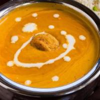 Malai Kofta · Vegetable Croquettes Cooked in a Creamy Nut Sauce.