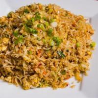 Egg Fried Rice · Rice mixed with eggs and vegetables