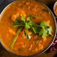 Jhinga Curry · Mughlai style shrimp curry.