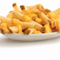 Cheese Fries · Topped w/ Our Signature Cheese Sauce