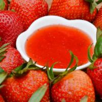 Homemade Strawberry Jam · All natural homemade strawberry jam (4 oz)