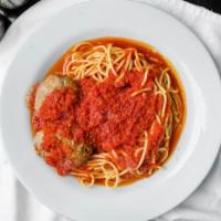 Spaghetti With Meatballs · With tomato sauce