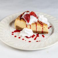 Italian Cheesecake · Ricotta, mascarpone, cream