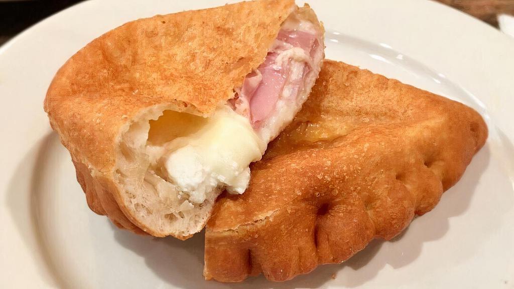 Ham Calzone · Baked or fried.